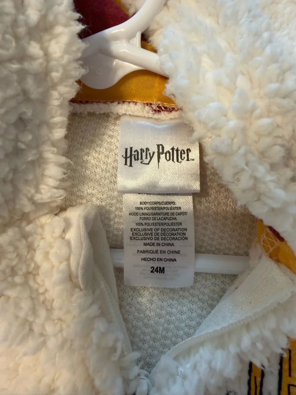 Harry Potter Hedwig Sherpa Costume